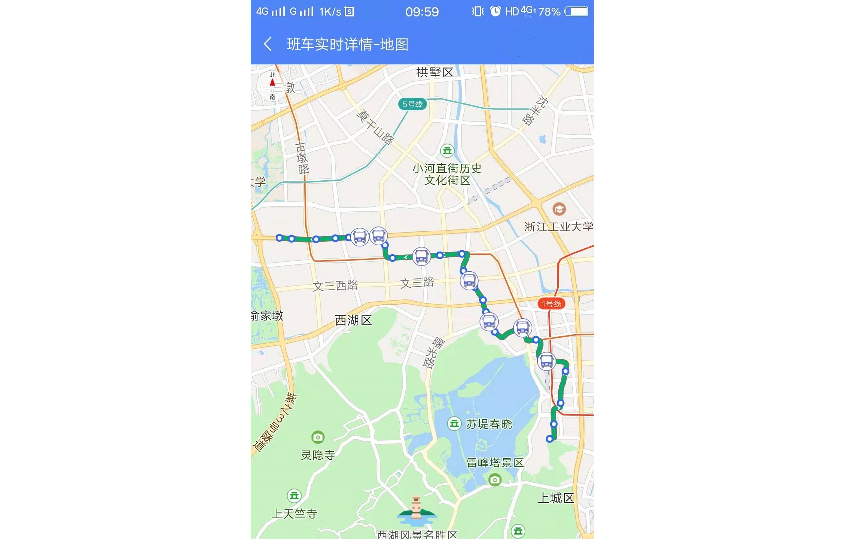 微信班车地图模式